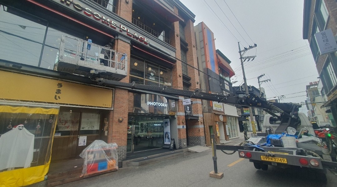 간판 청소 작업 사례 6